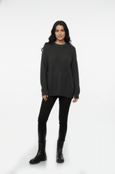 QR OAKRIDGE WOMENS CHUNKY FASHION SWEATER - Smgarment's